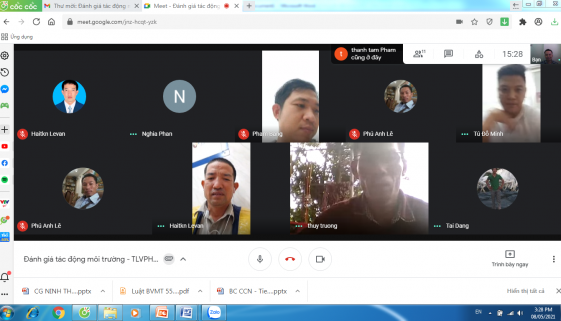 Công tác giảng dạy, học tập trực tuyến ứng phó với dịch Covid 19 tại  khoa Môi trường, Phân hiệu Trường Đại học Tài nguyên và Môi trường  Hà Nội tại tỉnh Thanh Hóa
